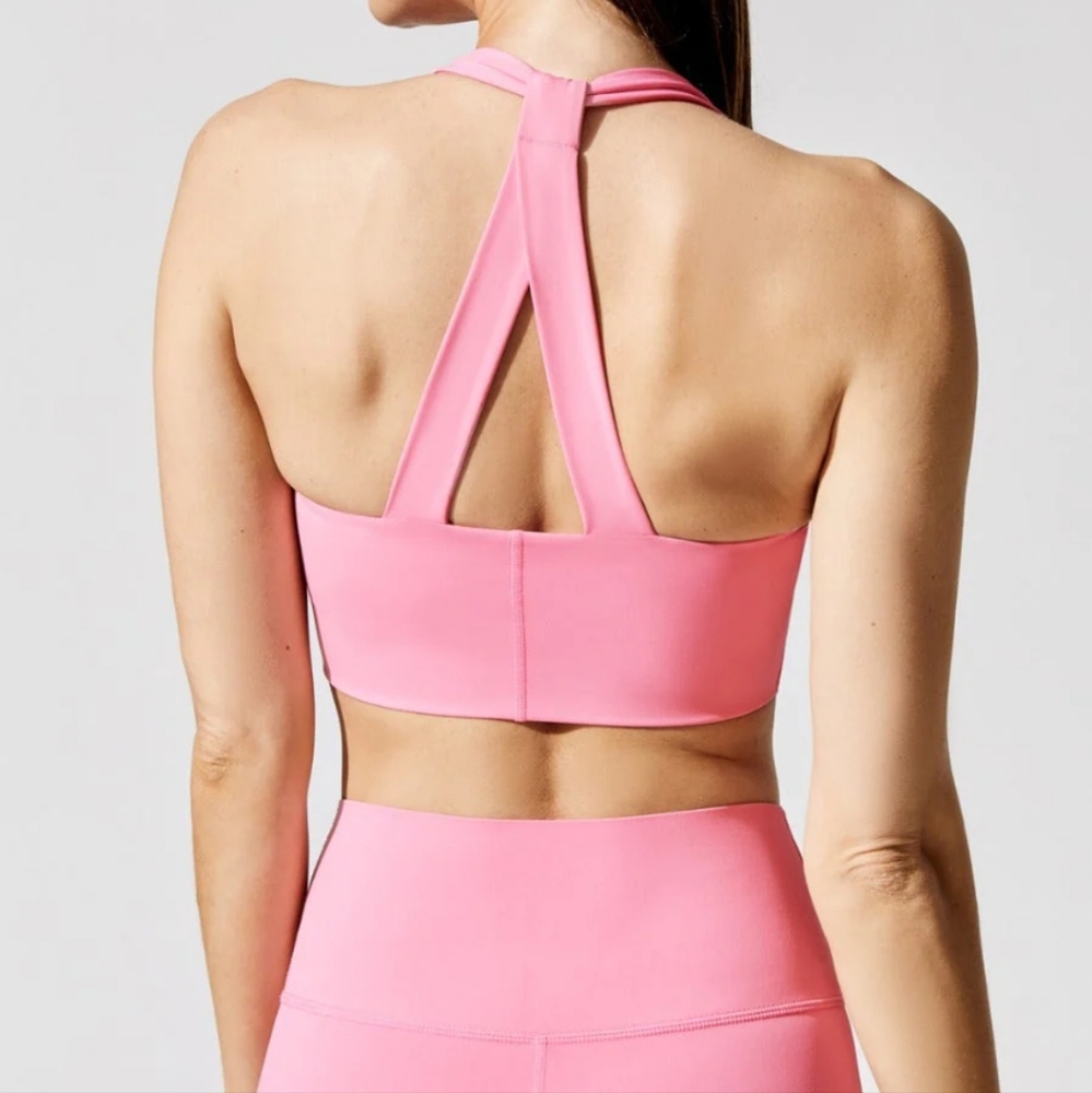 Carbon38 T Back Bra in Bubblegum Pink - Picture 8 of 9